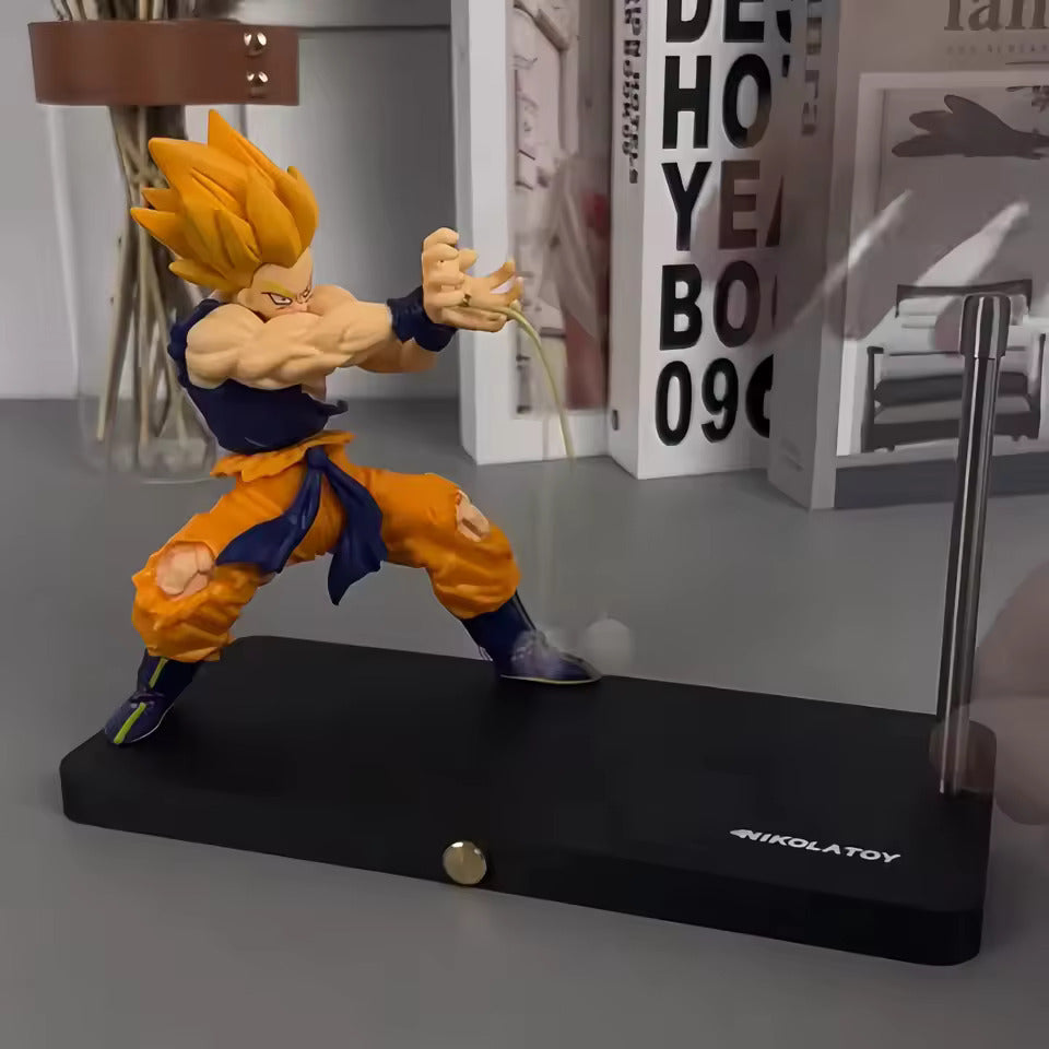 Dragon Ball Goku LED Night Light – Touch Sensor Magnetic Anime Desk Lamp