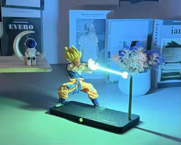 Dragon Ball Goku LED Night Light – Touch Sensor Magnetic Anime Desk Lamp