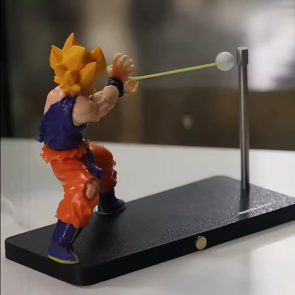 Dragon Ball Goku LED Night Light – Touch Sensor Magnetic Anime Desk Lamp