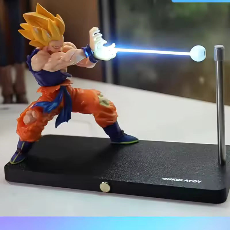 Dragon Ball Goku LED Night Light – Touch Sensor Magnetic Anime Desk Lamp